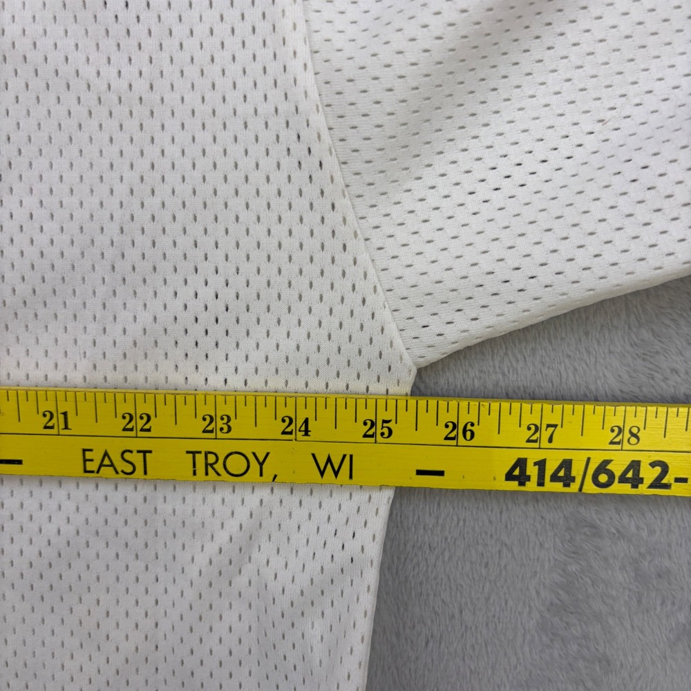 Lizard Kings Jersey Mens Large White Revi Hockey Jacksonville Vintage 90s ECHL - Picture 7 of 9